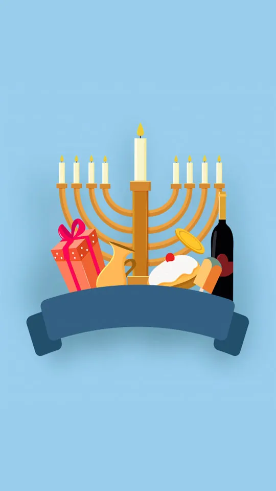 Hanukkah Greeting Cards 51247