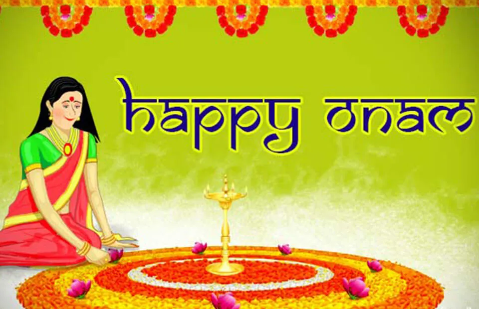 Onam Greeting Cards 47105