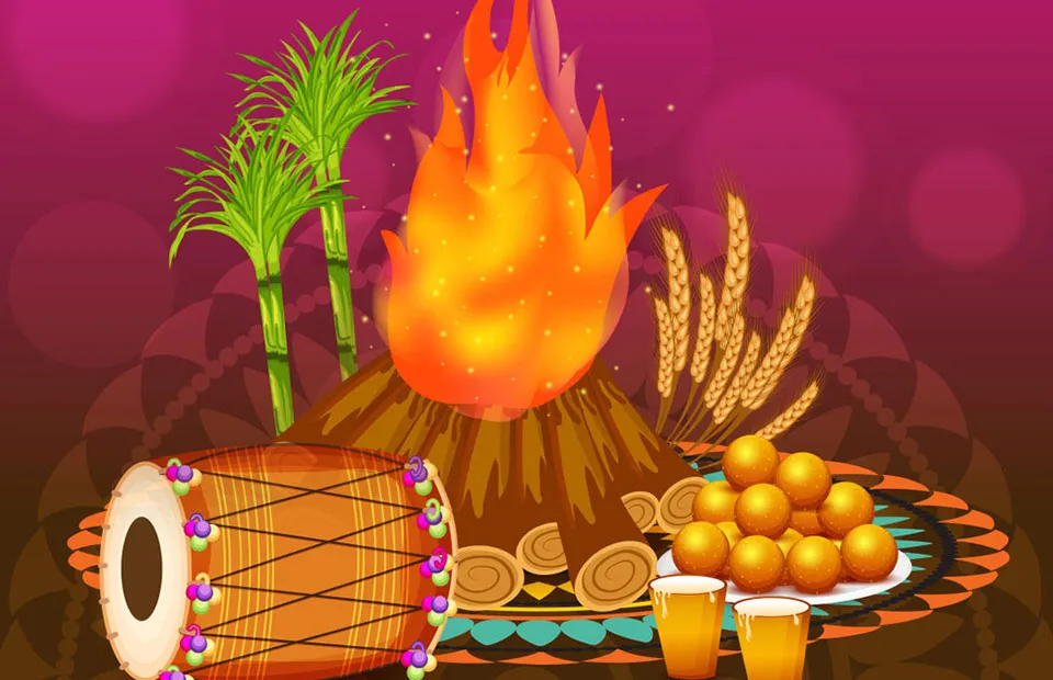 Lohri Greeting Cards 51502