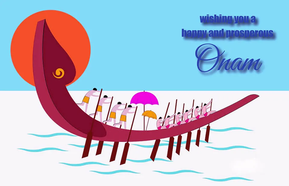 Onam Greeting Cards 47106