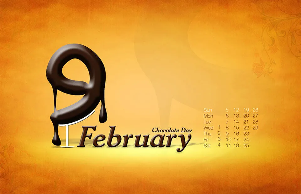 Chocolate Day Greeting Cards 45568