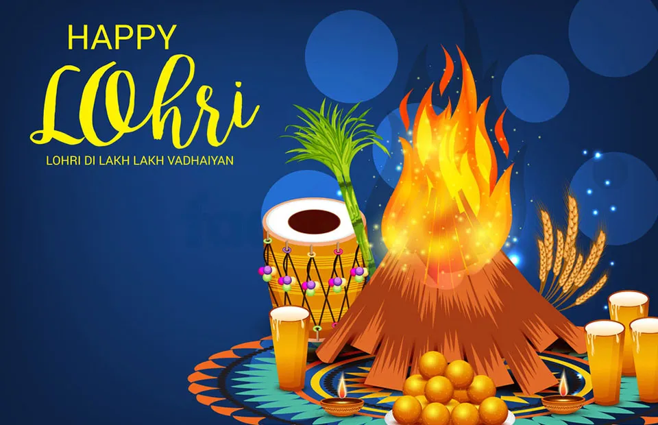 Lohri Greeting Cards 51505