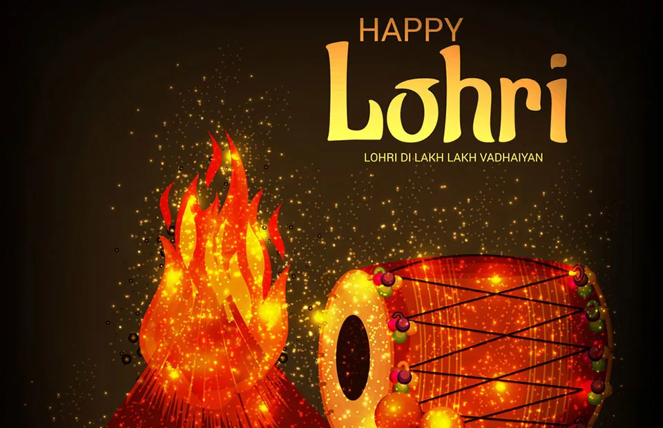 Lohri Greeting Cards 51504