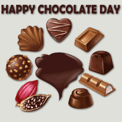 Chocolate Day Greeting Cards 54197