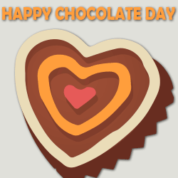 Chocolate Day Greeting Cards 54188