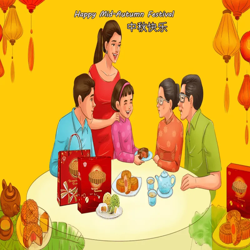 Mid Autumn Festival Greeting Cards 72129