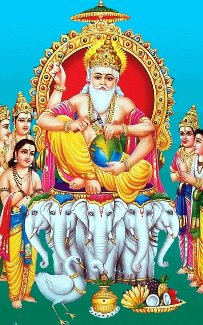Vishwakarma Festival Greeting Cards 42946