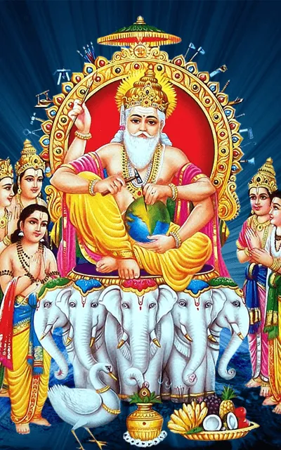 Vishwakarma Festival Greeting Cards 42948